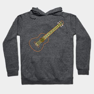 Ukulele lines Hoodie